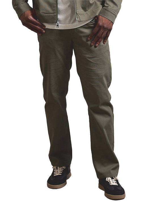 Bedford 5-Pocket Pants - Olive