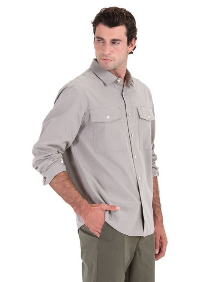 Utility Long Sleeve Shirt - Vetiver