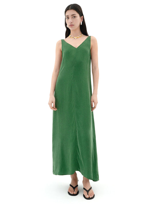 Sade Dress - Dill Cupro