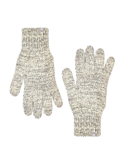 Ragg Wool Gloves - Oatmeal