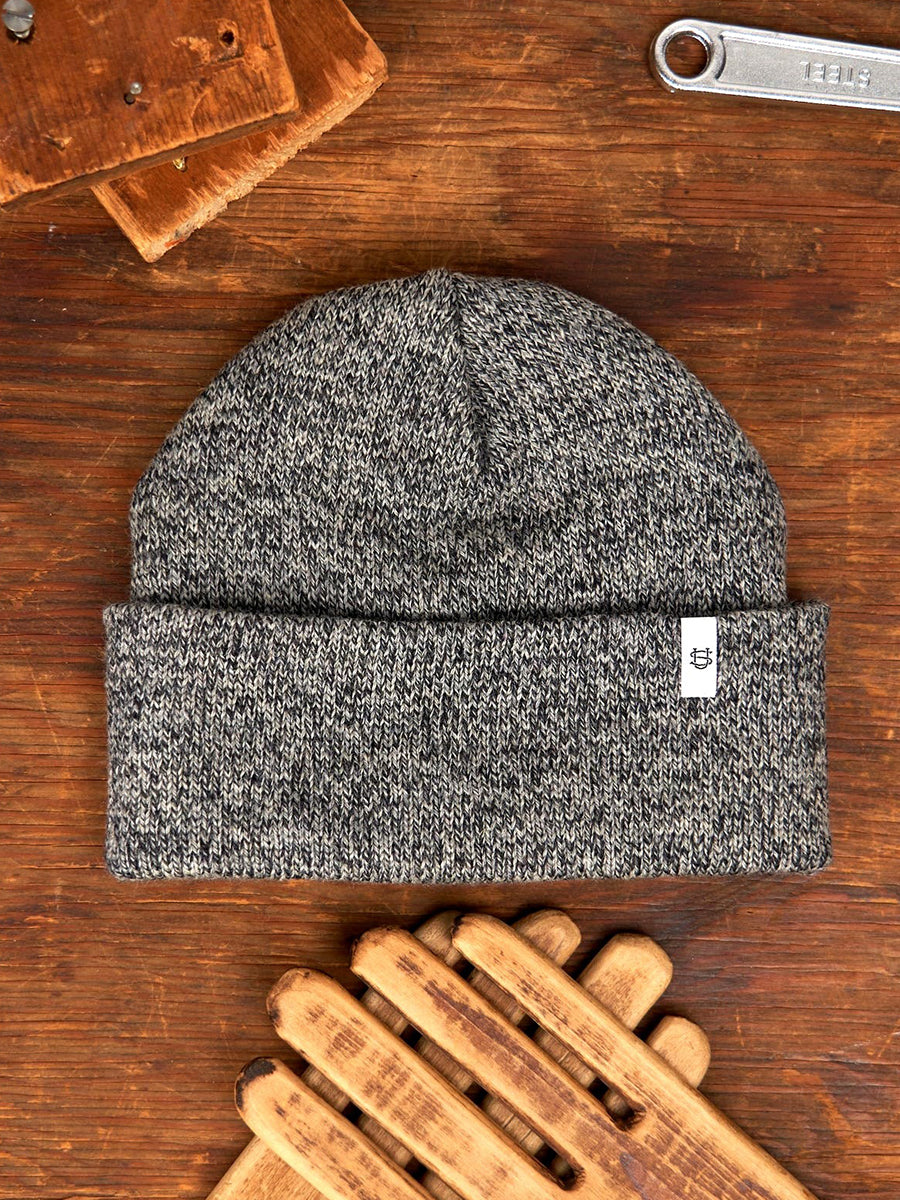 Ragg Wool Beanie - Charcoal
