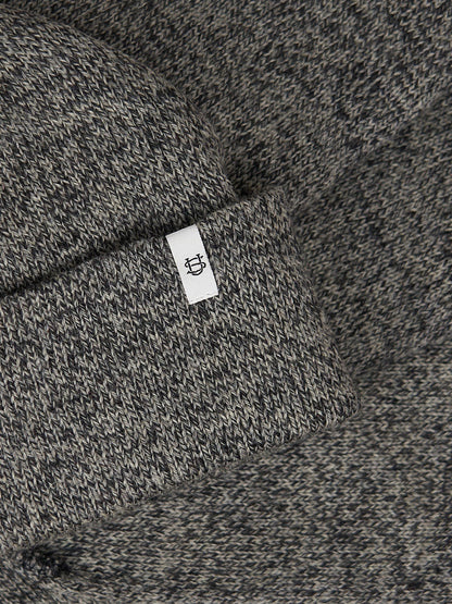 Ragg Wool Beanie - Charcoal