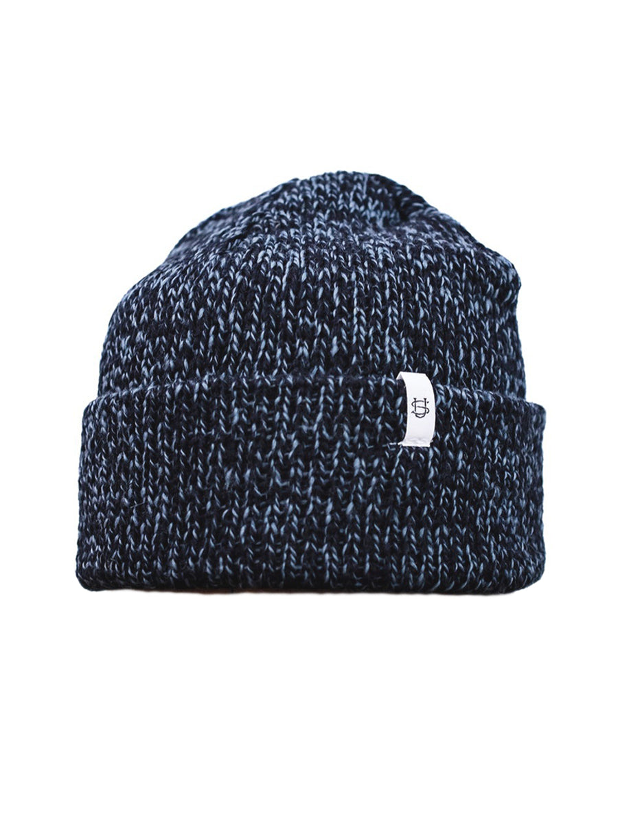 Ragg Wool Beanie - Denim