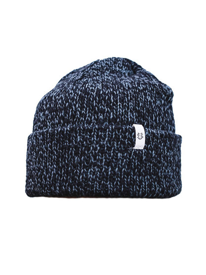 Ragg Wool Beanie - Denim