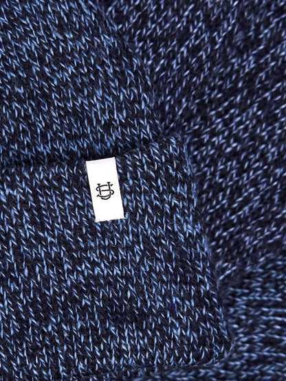Ragg Wool Beanie - Denim