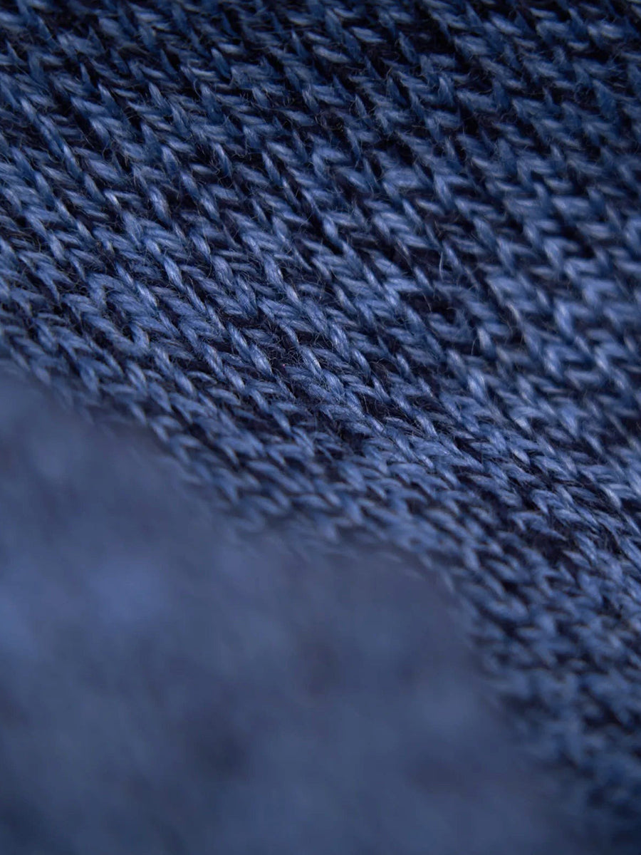 Ragg Wool Beanie - Denim