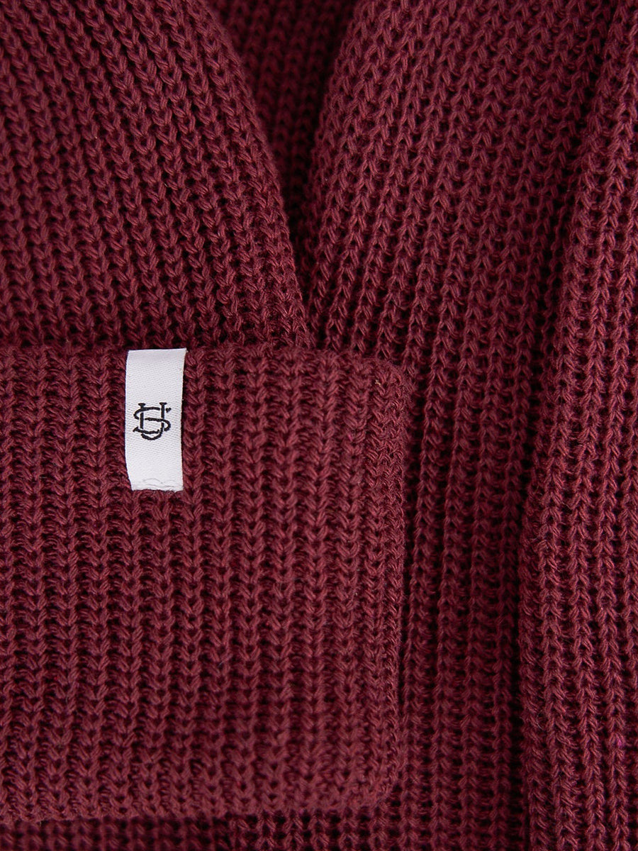 Upcycled Cotton Watchcap - Gooseberry