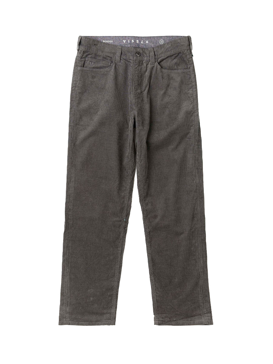 Cord 5-Pocket Pants - Dark Grey