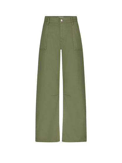 BNA Twill Soft-Curve Barrel Jeans - Four Leaf Clover