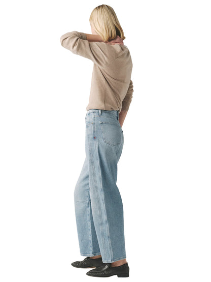 BNA Twill Soft-Curve Barrel Jeans - New Romantics