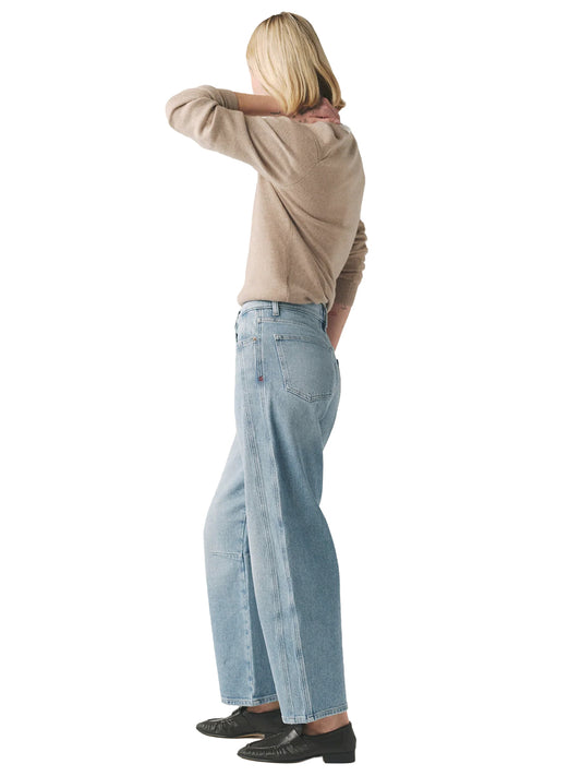 BNA Twill Soft-Curve Barrel Jeans - New Romantics