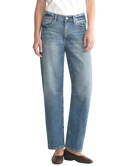 BNA Twill Soft-Curve Barrel Jeans - Sadie