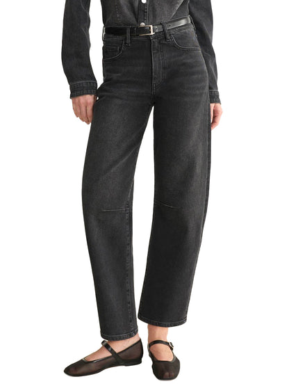 BNA Soft-Curve Barrel Jeans - In The Night