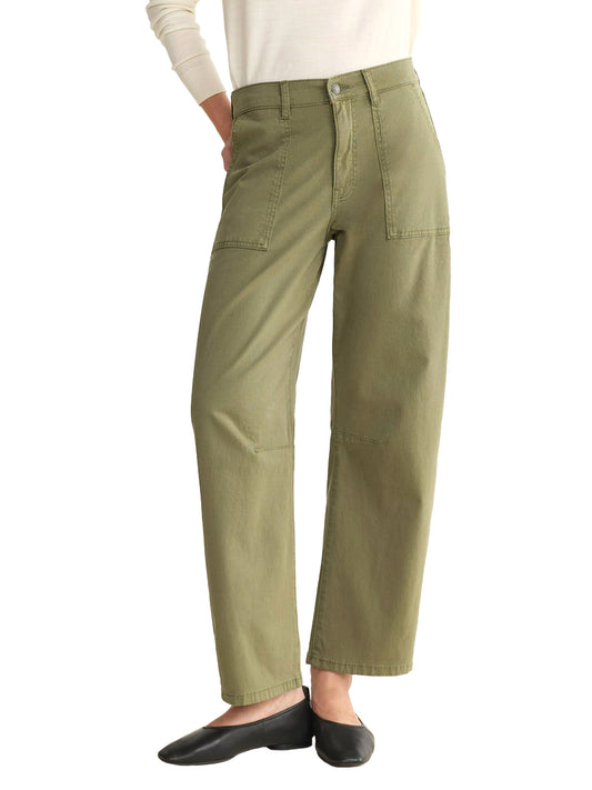 BNA Twill Soft-Curve Barrel Jeans - Four Leaf Clover