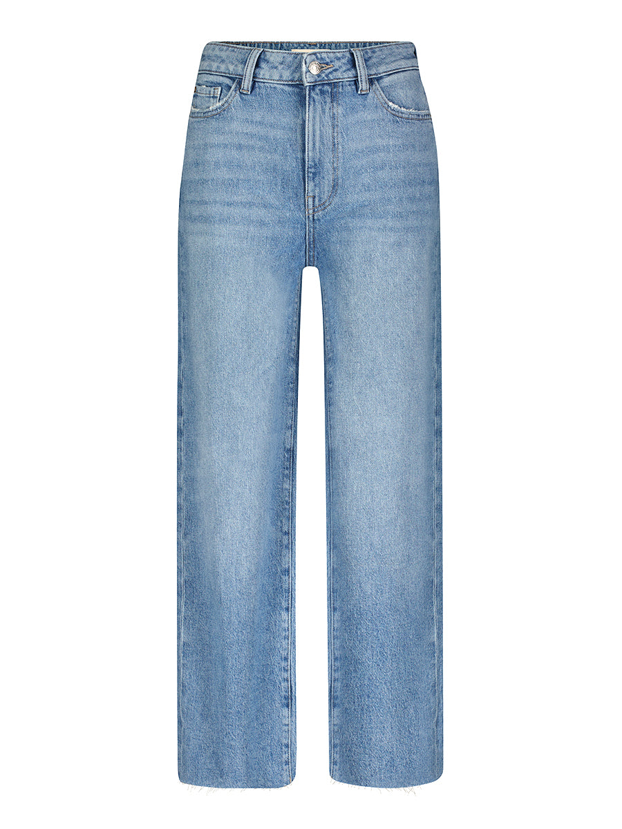 NCE Wide-Leg Crop Jeans - Sundown