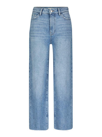 NCE Wide-Leg Crop Jeans - Sundown