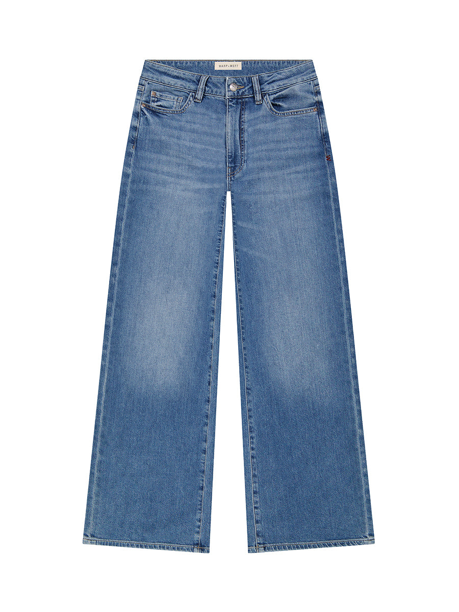 NCE Wide-Leg Jeans - Blue Mist