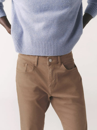ORD Straight-Leg Twill Jeans - Teak