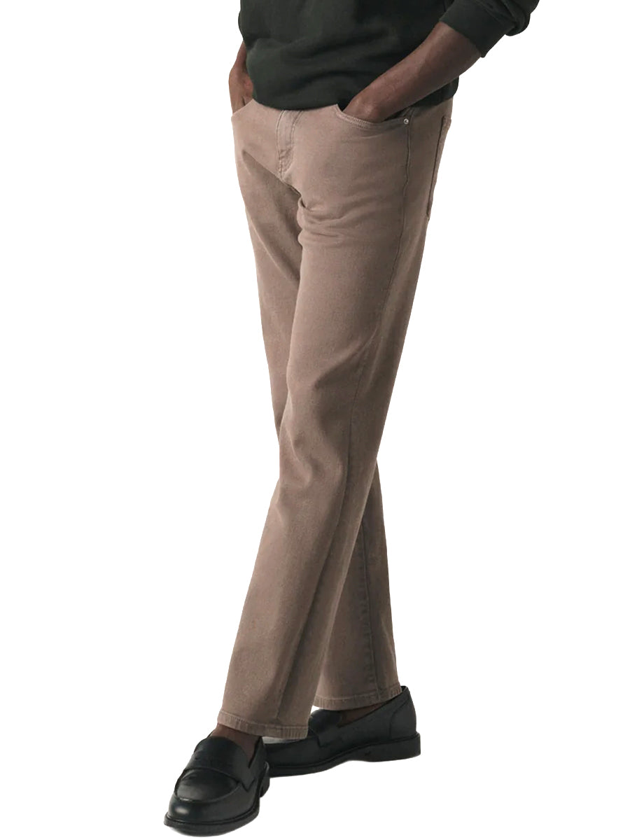 ORD Straight-Leg Twill Jeans - Fog Grey