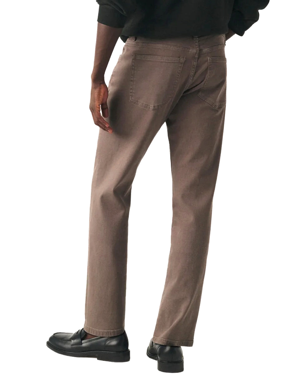 ORD Straight-Leg Twill Jeans - Fog Grey