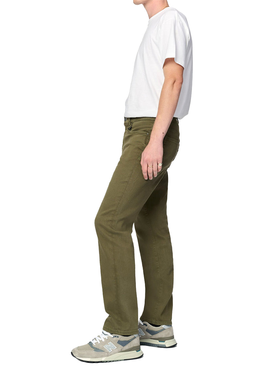 ORD Straight Leg Twill Jeans - Moss Green