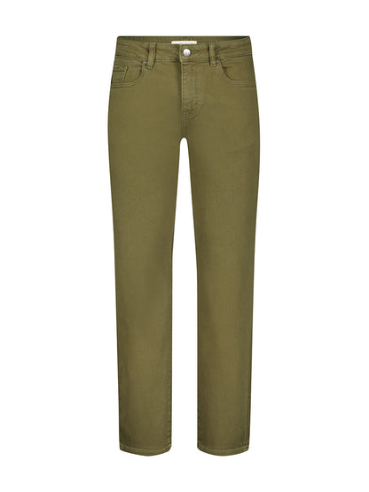 ORD Straight Leg Twill Jeans - Moss Green