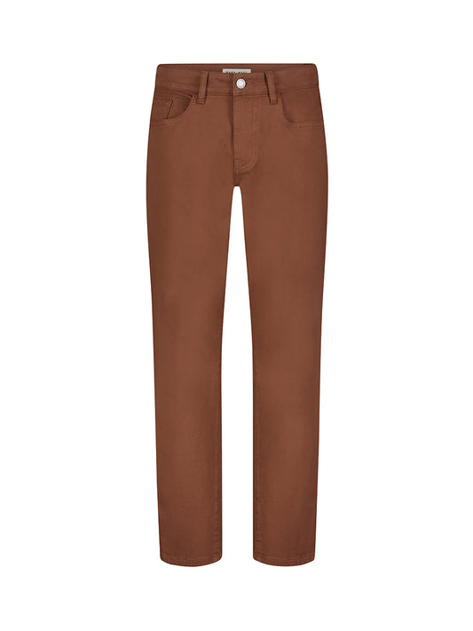 ORD Straight Leg Twill Jeans - Sienna Brown