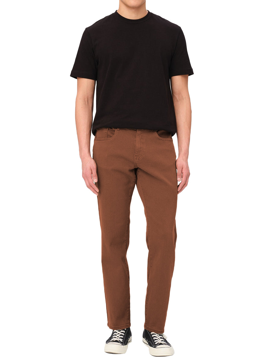 ORD Straight Leg Twill Jeans - Sienna Brown