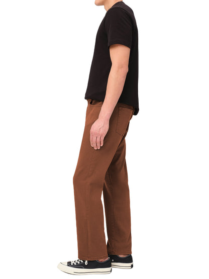 ORD Straight Leg Twill Jeans - Sienna Brown