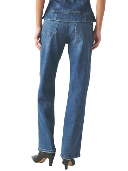 SAT 90's Straight Leg Jeans - Authentic Blues