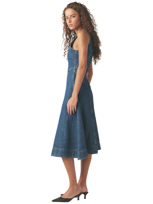 Southern Belle Dress - Proper Blue