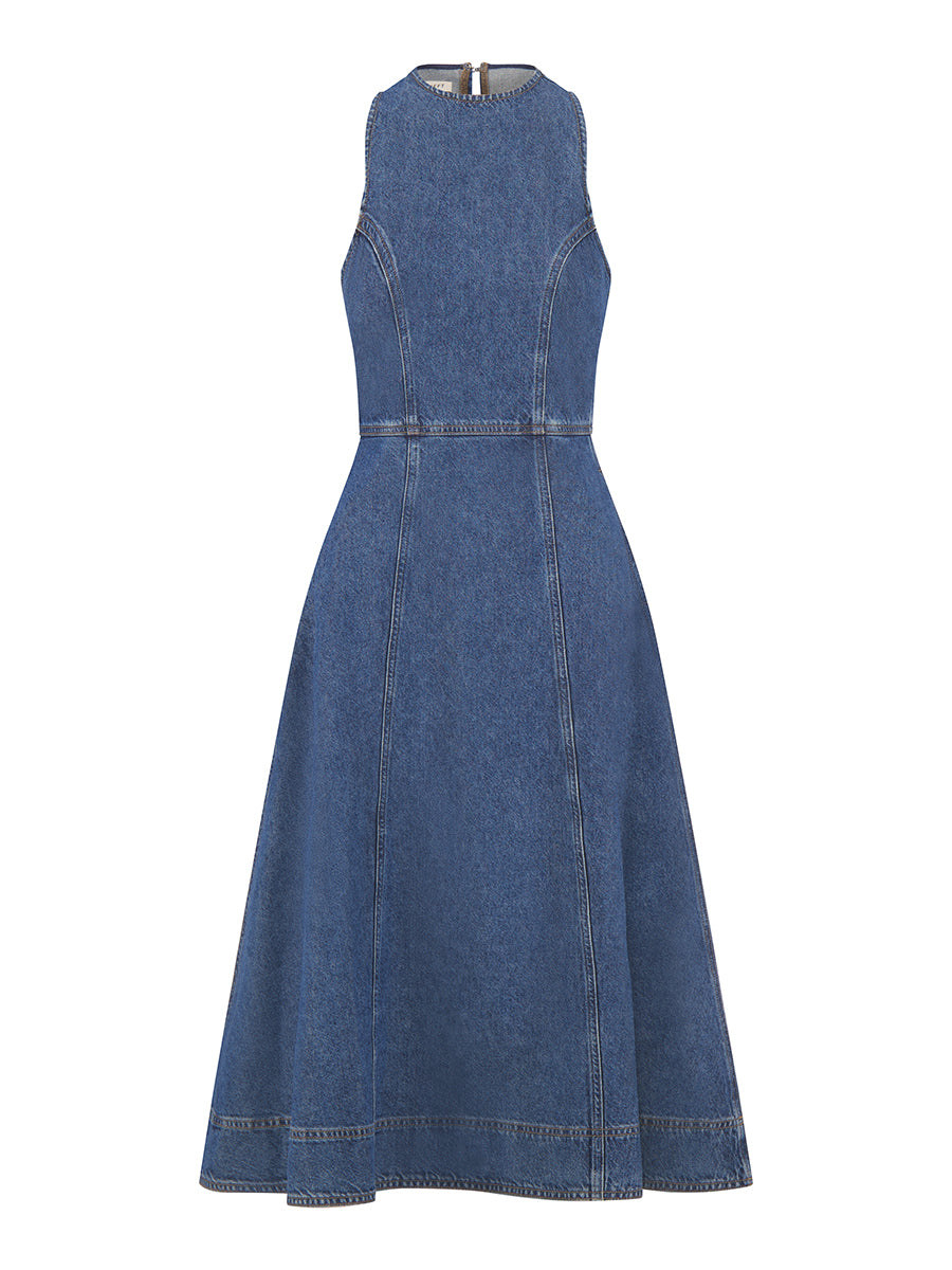 Southern Belle Dress - Proper Blue
