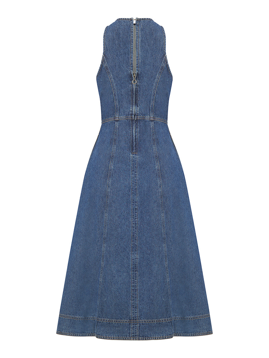Southern Belle Dress - Proper Blue