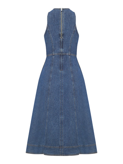 Southern Belle Dress - Proper Blue