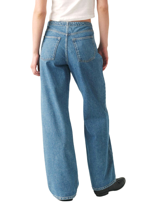 The Big Easy Pull-On Wide Leg Jeans - Cleo