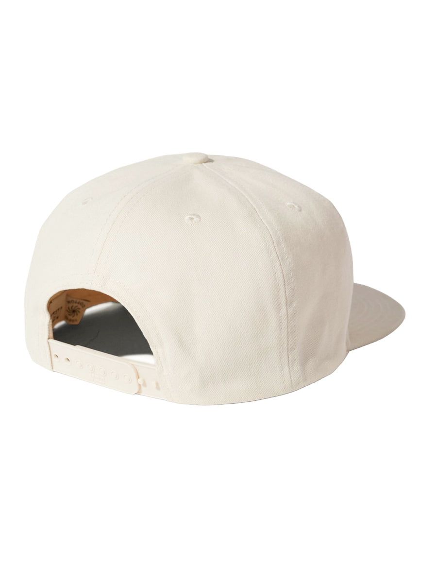 Brushed Cotton Field Trip Snapback Hat - Eggshell