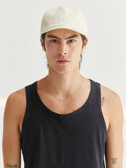 Brushed Cotton Field Trip Snapback Hat - Eggshell