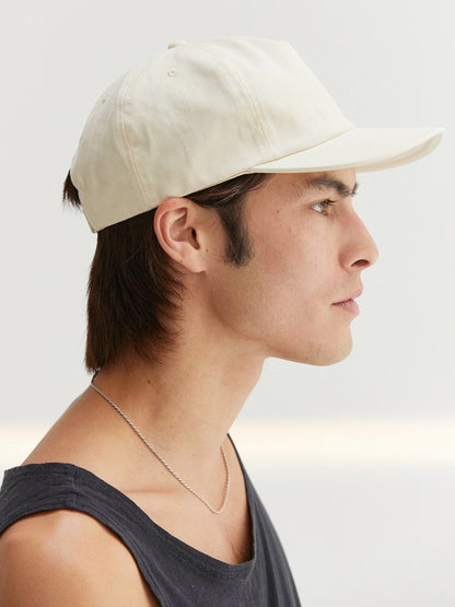 Brushed Cotton Field Trip Snapback Hat - Eggshell