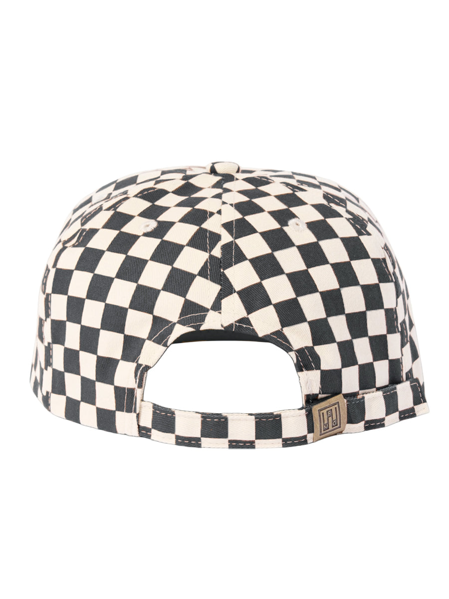 Checkerboard Field Trip Hat - Black