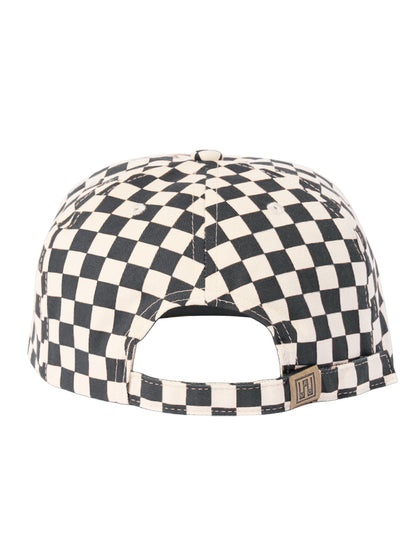 Checkerboard Field Trip Hat - Black