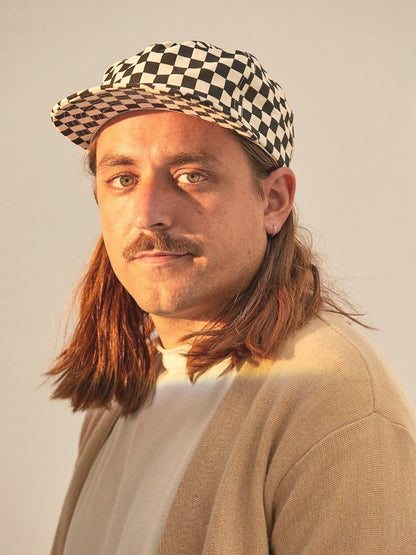 Checkerboard Field Trip Hat - Slate