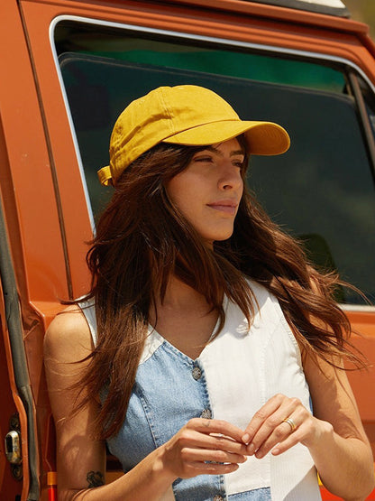 Classic Washed Dad Hat - Sun