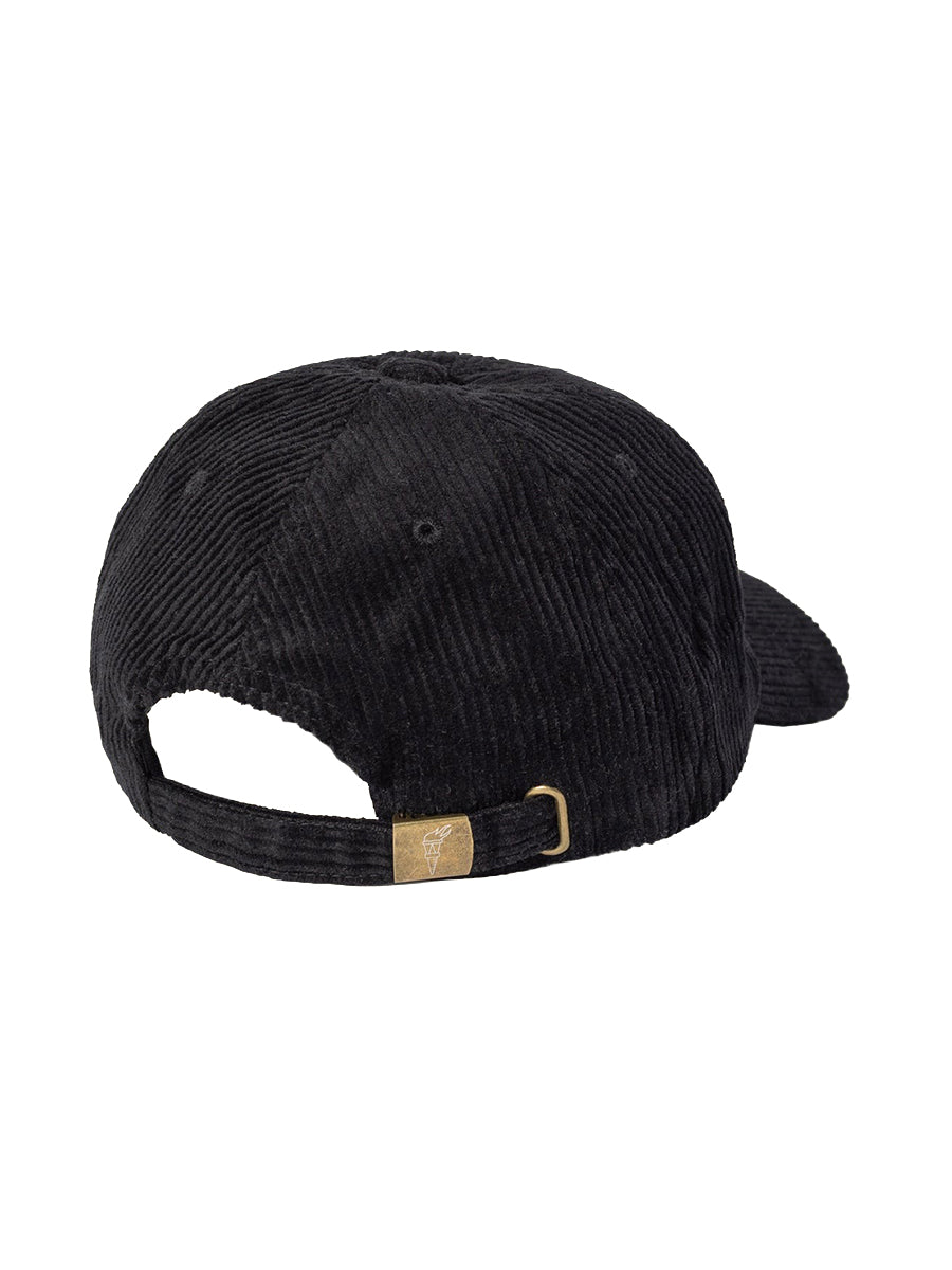 Corduroy Dad Hat - Black