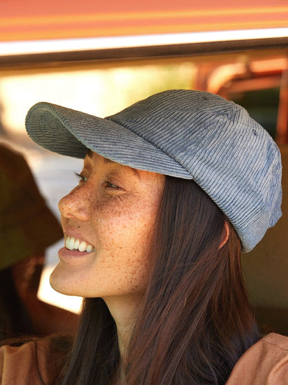 Corduroy Dad Hat - Slate Blue