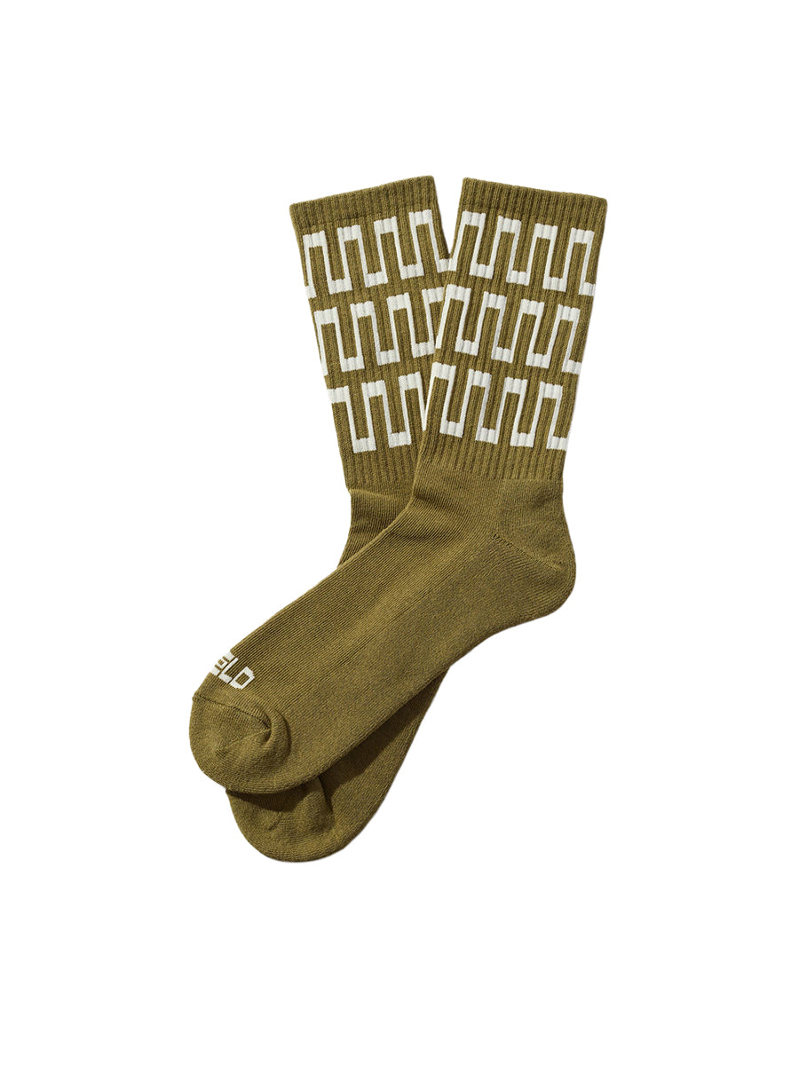 Slacker Crew Socks - Cactus