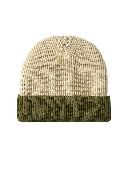 Two-Tone Slacker Beanie - Cactus