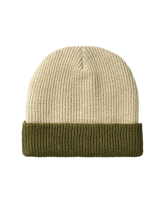 Two-Tone Slacker Beanie - Cactus