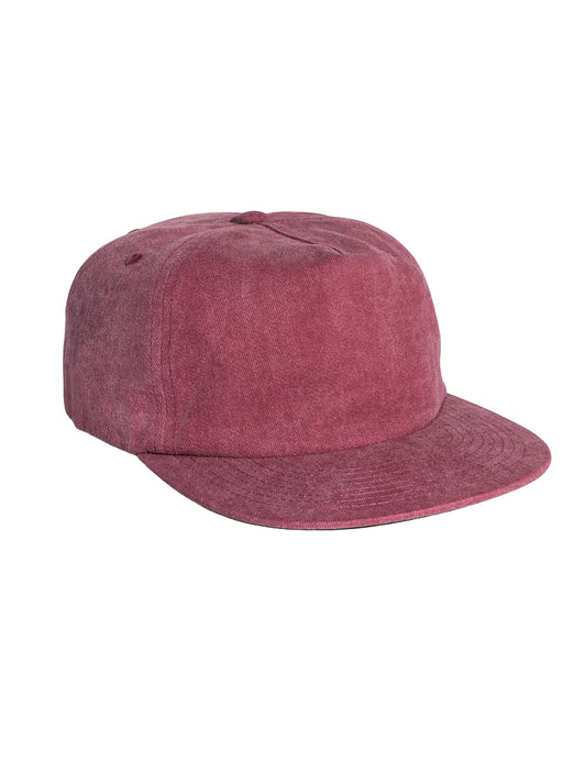 Washed Cotton Field Trip Hat - Berry