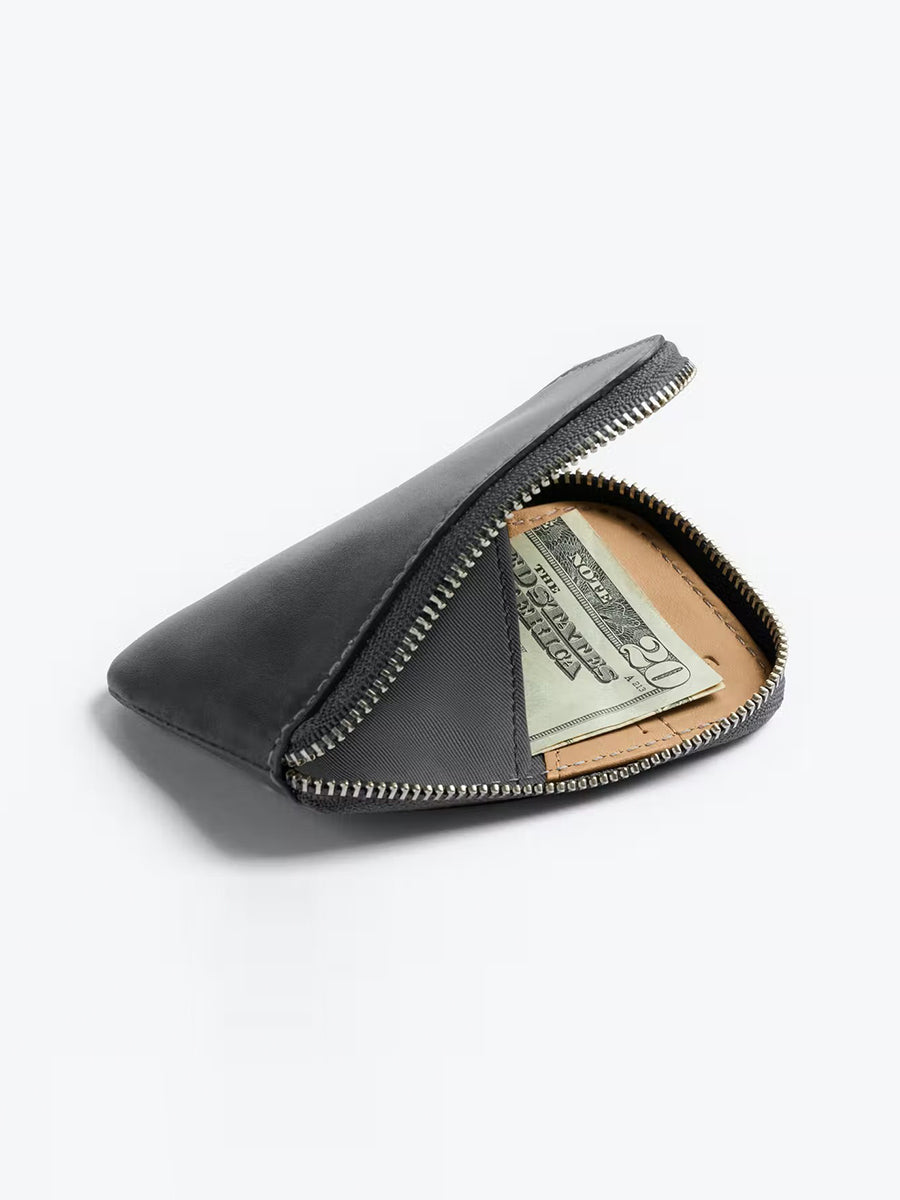 Card Pocket Wallet - Charcoal Cobalt