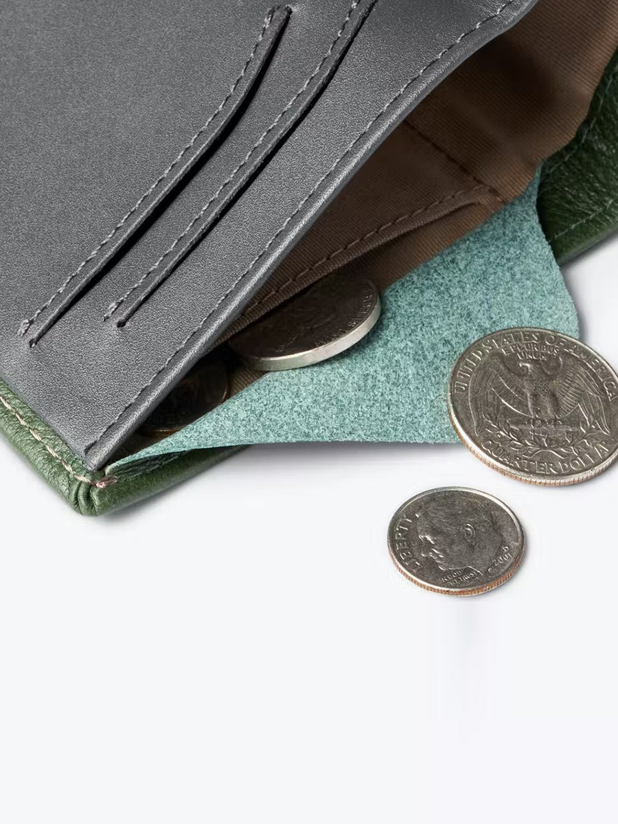 Note Sleeve Wallet - Ranger Green